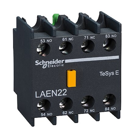 Contato Auxiliar Instantaneo Frontal 2Na+2Nf Contator Tesys LAEN22 SCHNEIDER