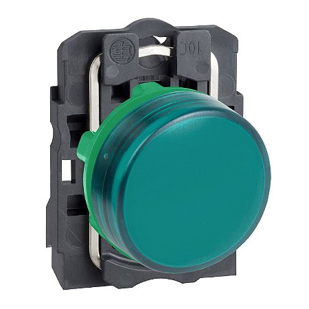 Sinalizador Modular Ø22Mm Plástico, Led, Verde, 24Vca/Cc XB5AVB3 SCHNEIDER