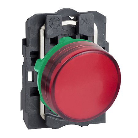 Sinalizador Modular Ø22Mm Plástico, Led, Vermelho, 24Vca/Cc XB5AVB4 SCHNEIDER