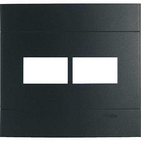 Placa 4X4 2 Postos Separados Onix PRM044428 SCHNEIDER