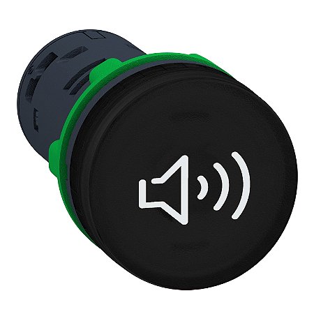Sinalizador Sonoro Ø22Mm Plástico, 90Db, 6,8Khz, 24Vca/Cc XB5KSB SCHNEIDER