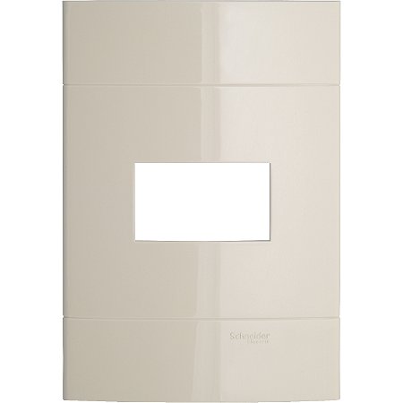 Placa 4X2 1 Posto Marfim Saara PRM044212 SCHNEIDER