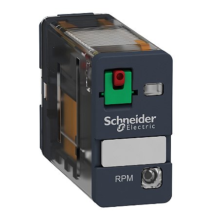 Relé De Potência, 15A, 1Naf, Botão De Teste, Led, 120Vca RPM12F7 SCHNEIDER