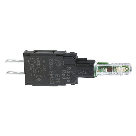 Corpo Para Sinalizador 16Mm Plastico Led Faston 230V Vermel ZB6EM4B SCHNEIDER