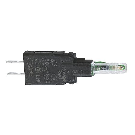 Corpo Para Sinalizador 16Mm Plastico Led Faton 12 24 V Verde ZB6EB3B SCHNEIDER