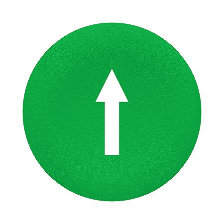 Pastilha Verde Com Gravacao Seta Cima Botao Duplo E Triplo C ZBA7335 SCHNEIDER