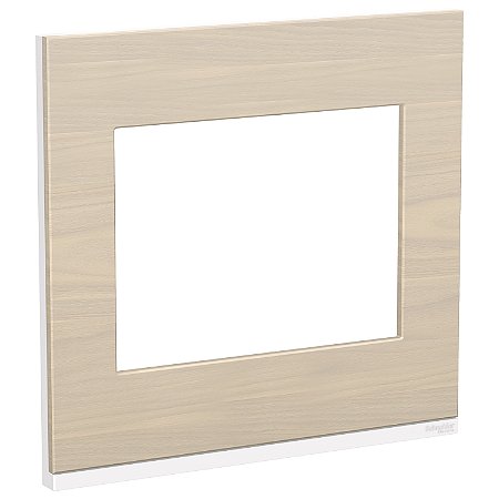 Placa+Suporte 4X4 6 Postos Class Br / Nordic Wood S734203829 SCHNEIDER