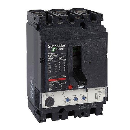 Disjuntor Nsx250N Micrologic2.2M 220A 3P LV431165 SCHNEIDER