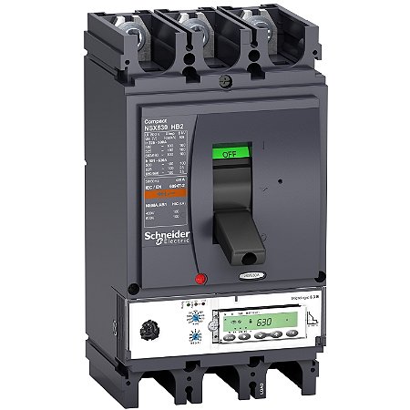 Disjuntor Nsx630Hb2 Micrologic5.3E 630A 3P3D LV433744 SCHNEIDER