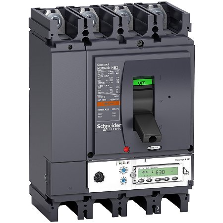 Disjuntor Nsx630Hb2 Micrologic5.3E 630A 4P4D LV433745 SCHNEIDER