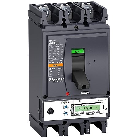 Disjuntor Nsx630R Micrologic6.3E 630A 3P3D LV433706 SCHNEIDER