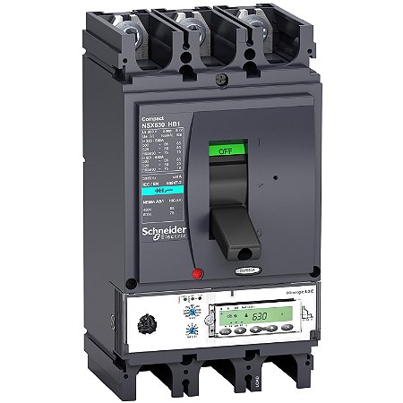 Disjuntor Nsx630Hb1 Micrologic5.3E 630A 3P3D LV433724 SCHNEIDER