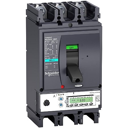 Disjuntor Nsx630Hb1 Micrologic6.3E M 500A 3P3D LV433728 SCHNEIDER