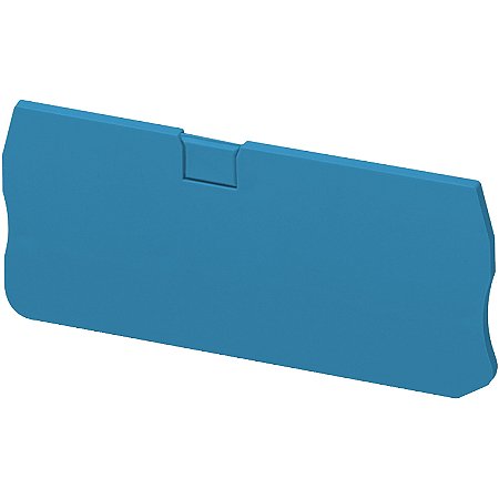 Placa Da Extremidade Para Conector Mola 2.5Mm2 4 Pontos Azul NSYTRACR24BL SCHNEIDER