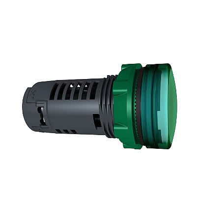 Sinalizador Monobloco Ø22Mm Plástico, Led De Alto Brilho, Verde, 110...120Vca XB5EVG3 SCHNEIDER