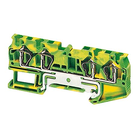 Conector Mola Protecao Terra 4Mm2 4 Pontos NSYTRR44PE SCHNEIDER