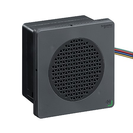 Editable Voice Alarm, Black, Npn, Mounting Support Din 96, 12…24 V Dc XVSV9BBN SCHNEIDER
