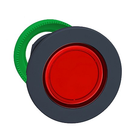 Cabeçote Para Botão Faceado Ø30Mm Plástico, Vermelho, Para Etiqueta ZB5FA48 SCHNEIDER