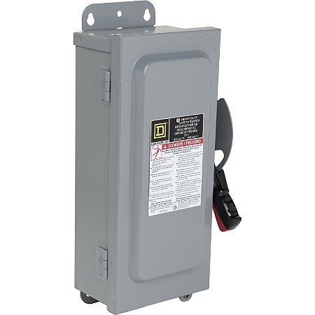 Interruptor Sem Fusivel 600V 30A 3P Nema CHU361AWK SCHNEIDER