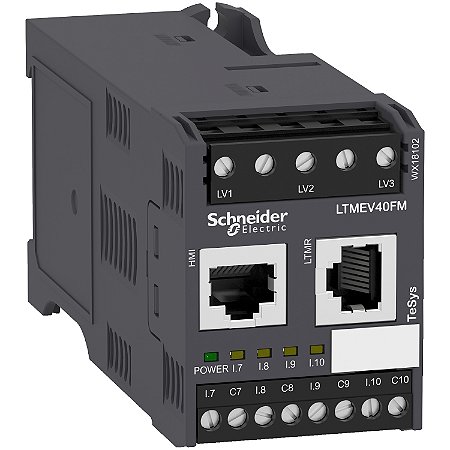 Modulo De Expansao 4 Entradas De 100-240Vca E Tensao Tesys T LTMEV40FM SCHNEIDER