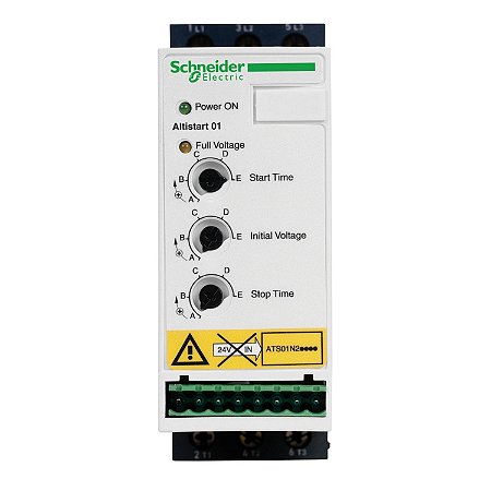 Partida Suave Eletrônica Ats01 - 6 A - 200-240 Vac ATS01N206LU SCHNEIDER