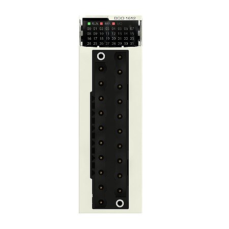 Modulo X80 - 16 Saidas Digitais - 24Vcc - Npn -Conect Borne BMXDDO1612 SCHNEIDER