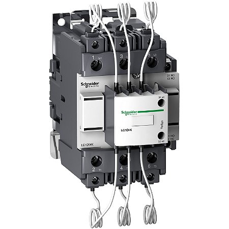 Contator Banco De Capacitor 40Kvar/220V-60Kvar/440V 1Na+2Nf LC1DWK12U7 SCHNEIDER