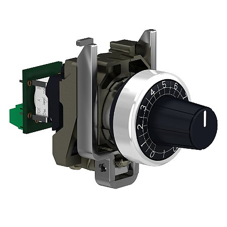 Potenciômetro Ø22Mm Metálico, 10Kω, Linear XB4BD912R470K SCHNEIDER