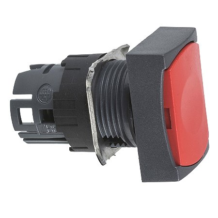 Cabecote Para Botao 16Mm Plastico Retangular Vermelho ZB6DA4 SCHNEIDER