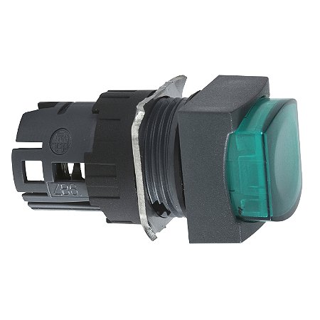 Cabecote Para Botao 16Mm Plastico Luminoso Quadrado Saliente ZB6CE3 SCHNEIDER