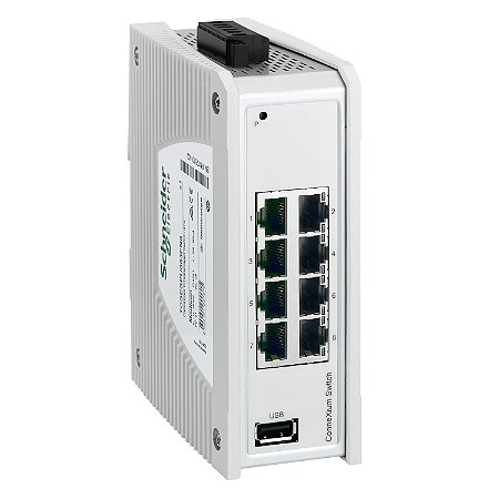 Connexium Premium Unmanaged Switch - 8 Ports For Copper TCSESPU083FN0 SCHNEIDER