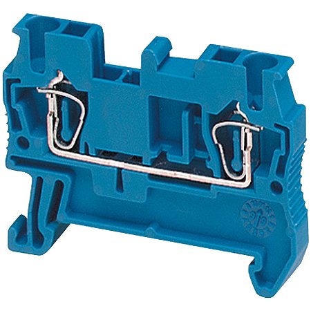 Conector Mola Seccao 2.5Mm2 2 Pontos Azul NSYTRR22BL SCHNEIDER
