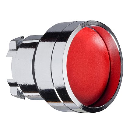 Cabeçote Para Botão Luminoso Ø22Mm Metálico, Guarda Alta, Retorno Por Mola, Vermelho ZB4BA46 SCHNEIDER