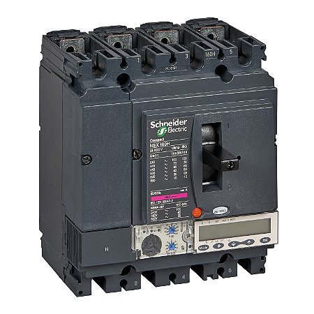 Disjuntor Nsx160H Micrologic5.2A 160A 4P LV430804 SCHNEIDER