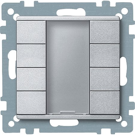 Teclado De 8 Botoes Aluminio MTN627860 SCHNEIDER