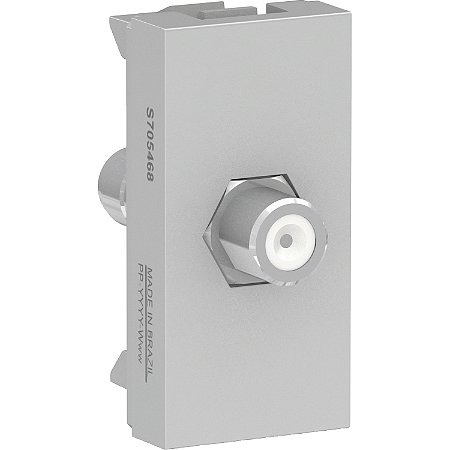 Modulo Tomada Para Antena De Tv (P/ Cabo Coaxial Tipo F) 1M Al S70546874 APC