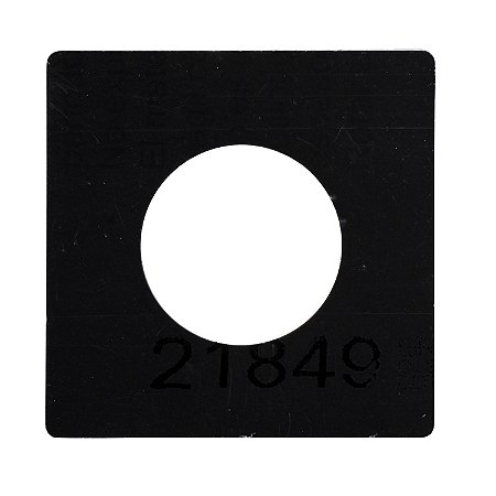 Etiqueta Para Cab 60X60 Preta KZ20 SCHNEIDER