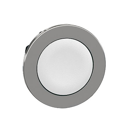 Cabeçote Para Botão Faceado Ø30Mm Metálico, Retorno Por Mola, Branco ZB4FA1 SCHNEIDER
