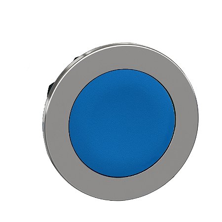 Cabeçote Para Botão Faceado Ø30Mm Metálico, Retorno Por Mola, Azul ZB4FA6 SCHNEIDER