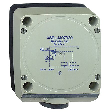 Sensor Indutivo Retangular Cc Pnp Na+ XSDH407339 SCHNEIDER