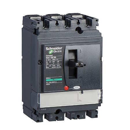 Interruptor Nsx100Na 100A Tetrapolar LV429639 SCHNEIDER