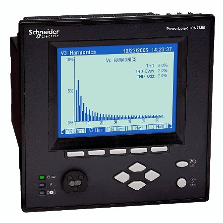 Medidor Ion7550A 5Mb 65-120Vac 60Hz Ethernet 1A M7550A0E0B6E0A0A APC