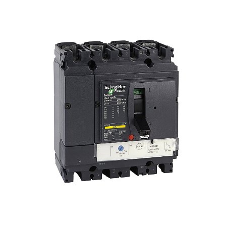 Disjuntor Nsx100B Tm63D 4P4D LV429572 SCHNEIDER