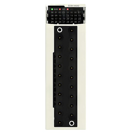 Modulo X80 - 16 Entradas Digitais - 24Vcc - Pnp - Borne - Hg BMXDDI1602H APC