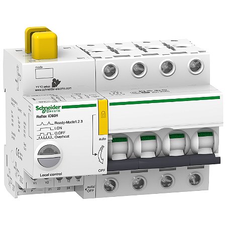 Reflex Ic60H Ti24 16 A 4P Curve C Integrated Control Mcb A9C65416 SCHNEIDER