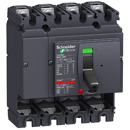 Estrutura Disjuntor Nsx100F Tetrapolar LV429008 SCHNEIDER