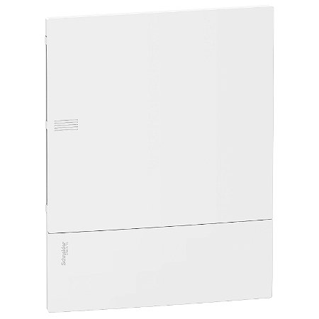 Tampa Branca Porta Opaca Para Quadro De Distribuicao Mini Pragma 2 Filas 24 Mod MIP30212 APC