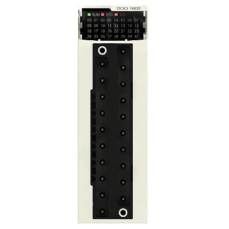 Modulo X80 - 16 Saidas Digitais - 24Vcc - Pnp-Conect Borne-Hg BMXDDO1602H SCHNEIDER
