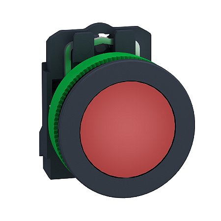 Sinalizador Monobloco Faceado Ø30Mm Plástico, Led De Alto Brilho, Vermelho, 230...240Vca XB5FVM4 SCHNEIDER