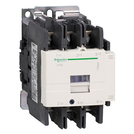 Contator Tripolar Tesys D 80A 1Na+1Nf Olhal 220Vca LC1D806M7 APC